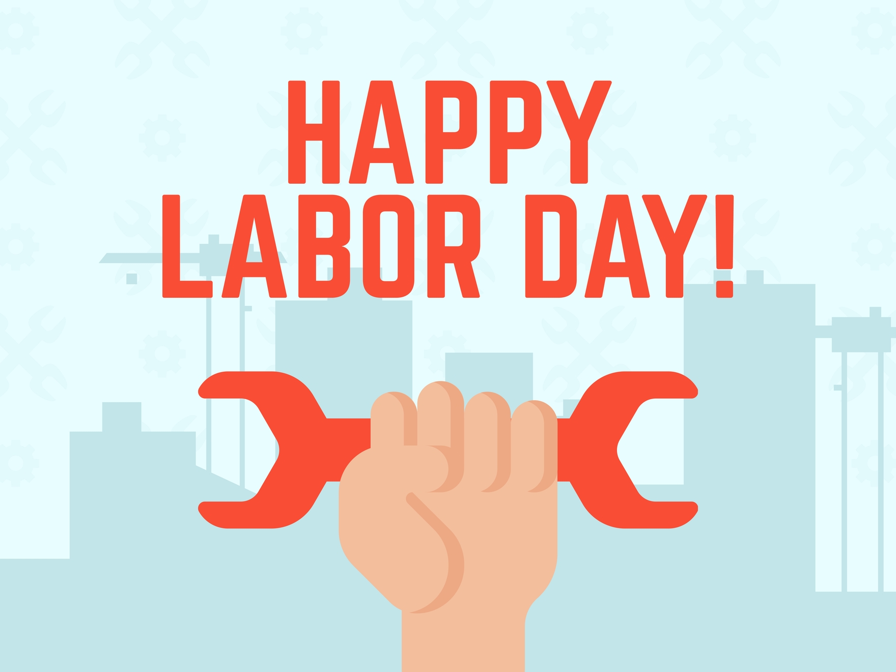 Happy Labor Day Sign in Word, Illustrator, PSD, Publisher