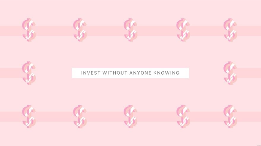 Free Pink Cryptocurrency Wallpaper
