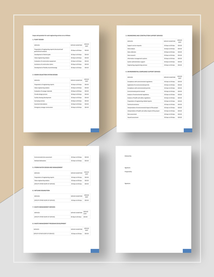 Free Engineering Quotation Template & AI Quotation Maker