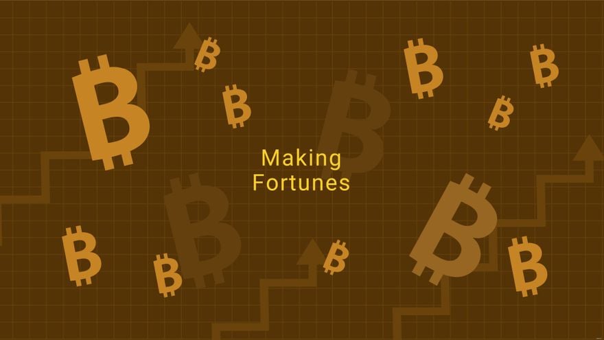 Free Modern Bitcoin Wallpaper in Illustrator, EPS, SVG, JPG, PNG
