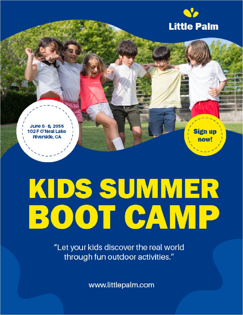 Summer Boot Camp Flyer