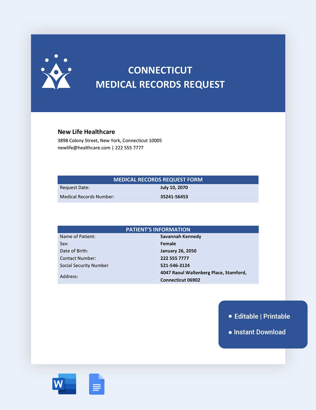 connecticut-medical-records-request-template-google-docs-word