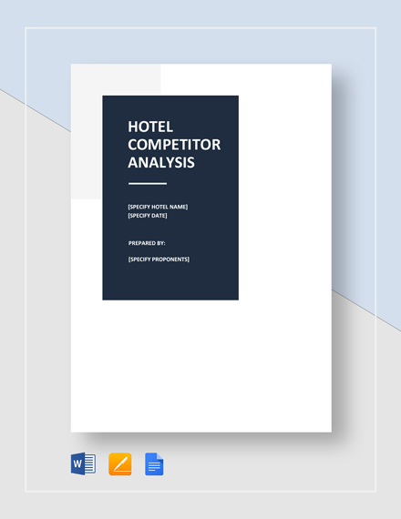 hotel competitor analysis