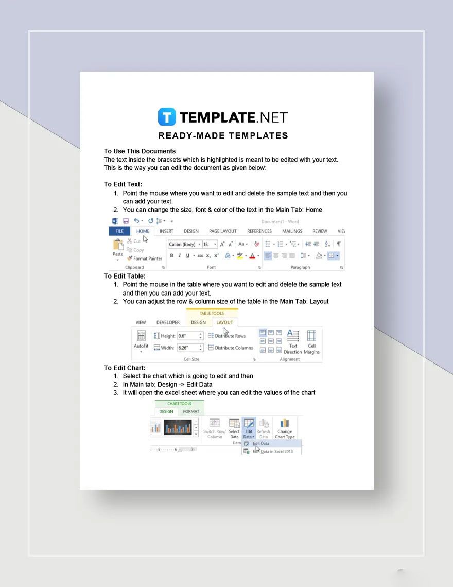 Marketing Competitive Analysis Template