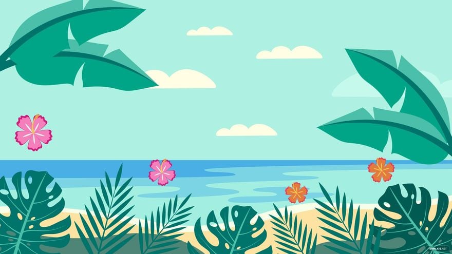Tropical Summer Background