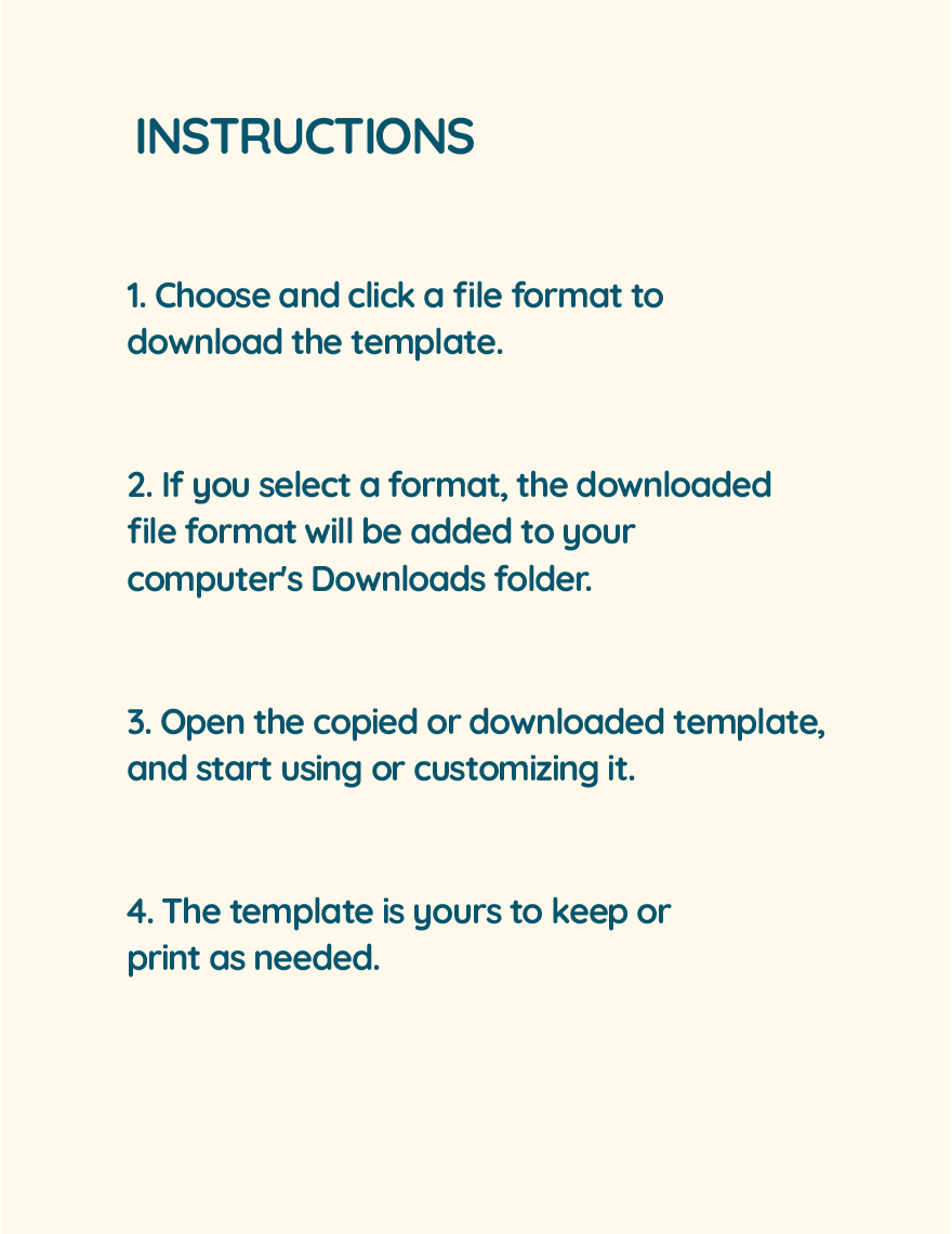 Software Quotation Template