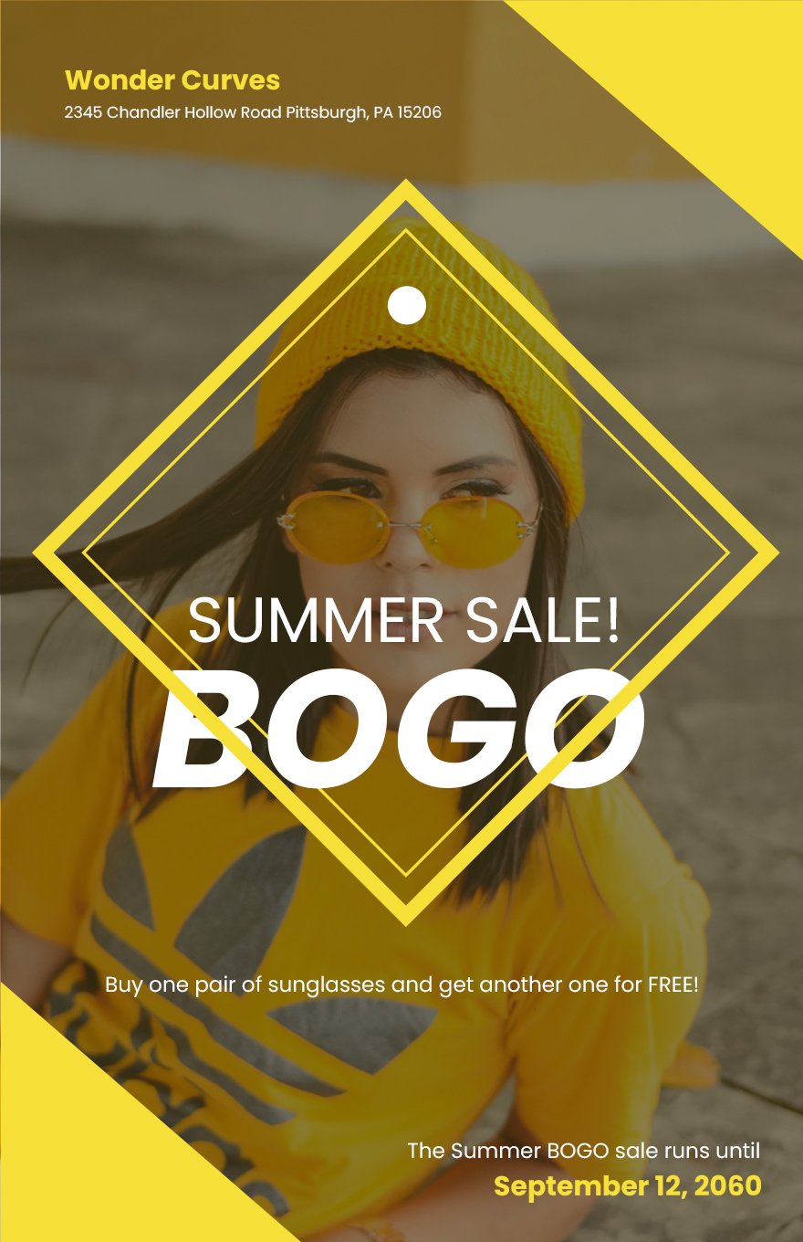 Summer BOGO Poster