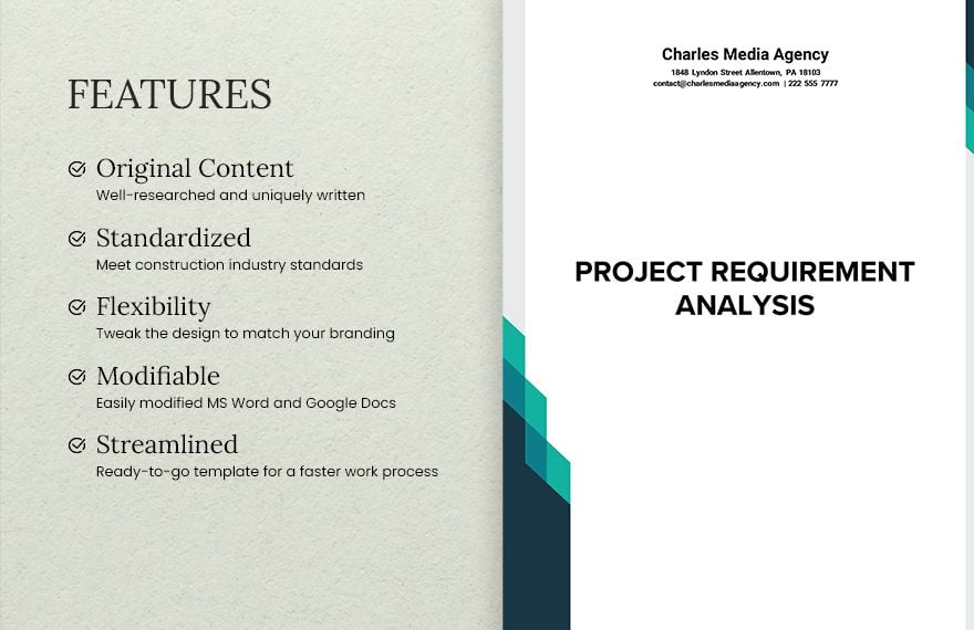 Requirements Analysis Template