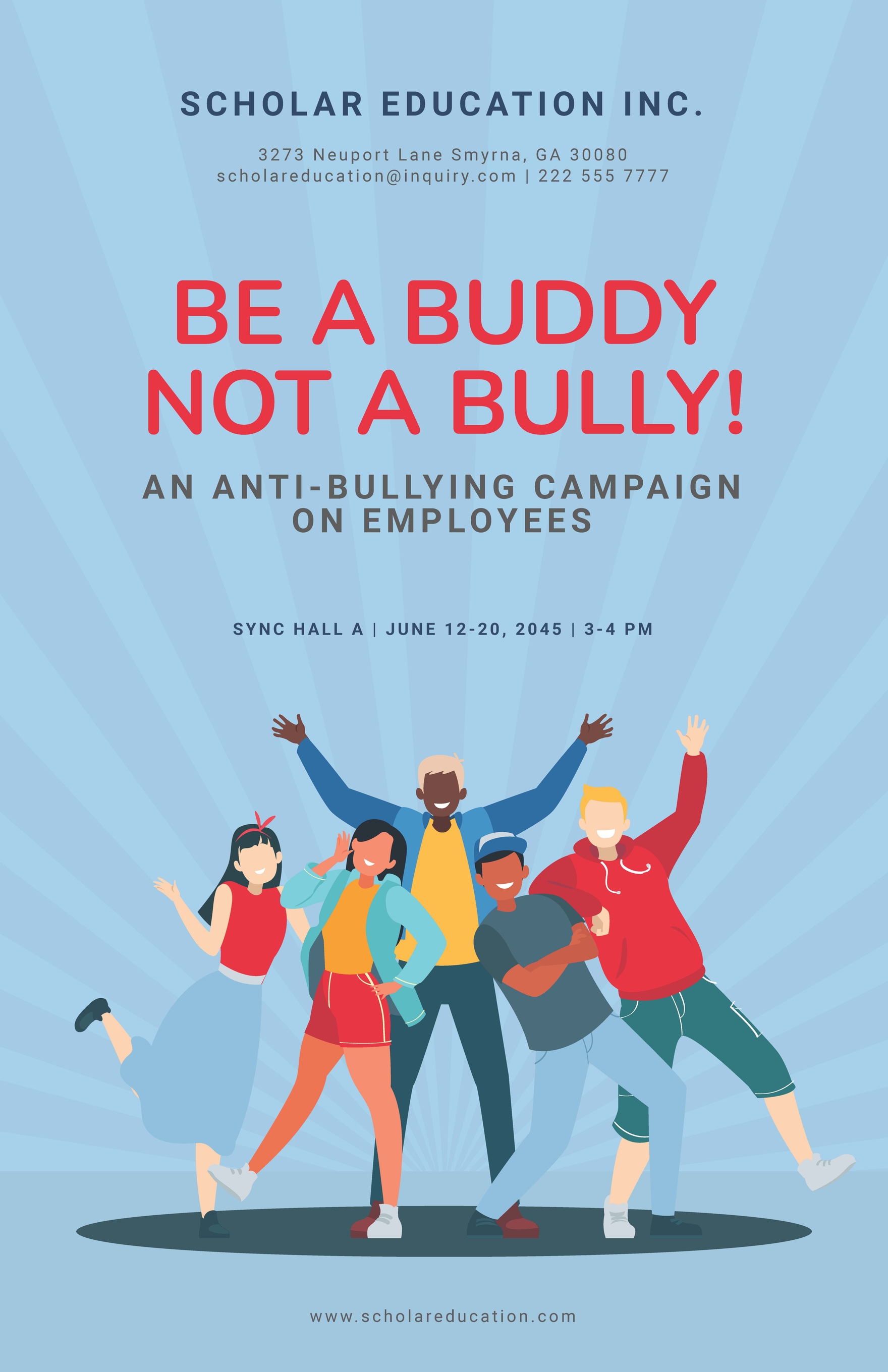 Workplace Anti-bullying Poster