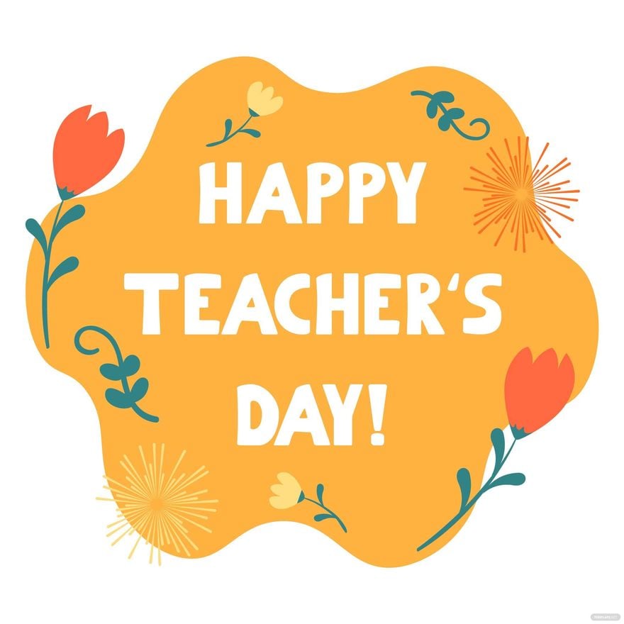 Free Teachers Day Celebration Clipart