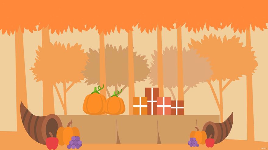Fall Party Background in Illustrator, EPS, SVG, JPG, PNG