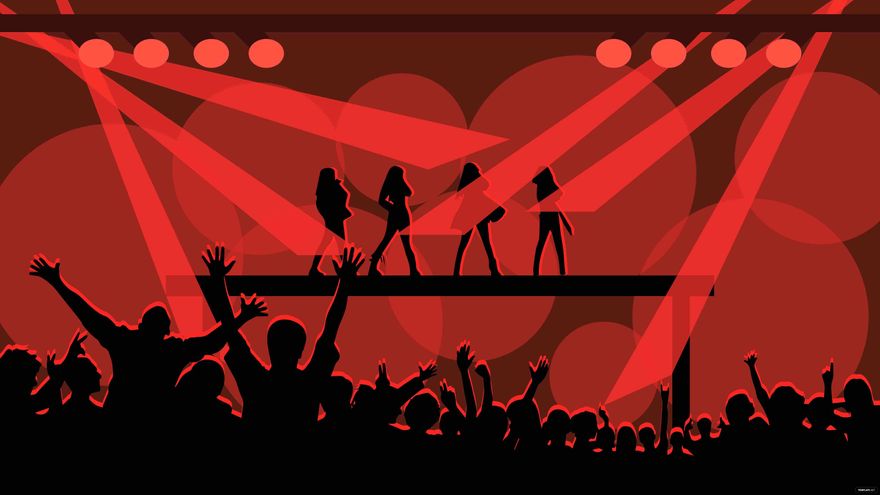 Free Red Party Background in Illustrator, EPS, SVG, JPG, PNG