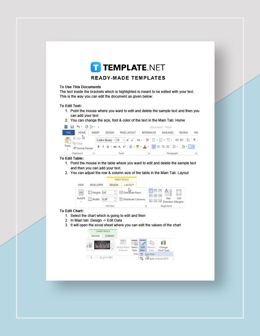 Request for Quotation Template