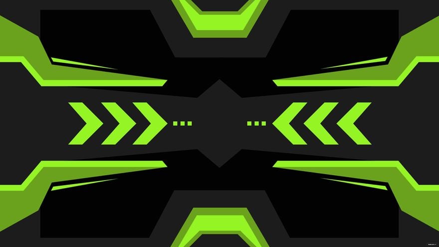 Green Gaming Background