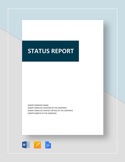 Status Report Template from images.template.net