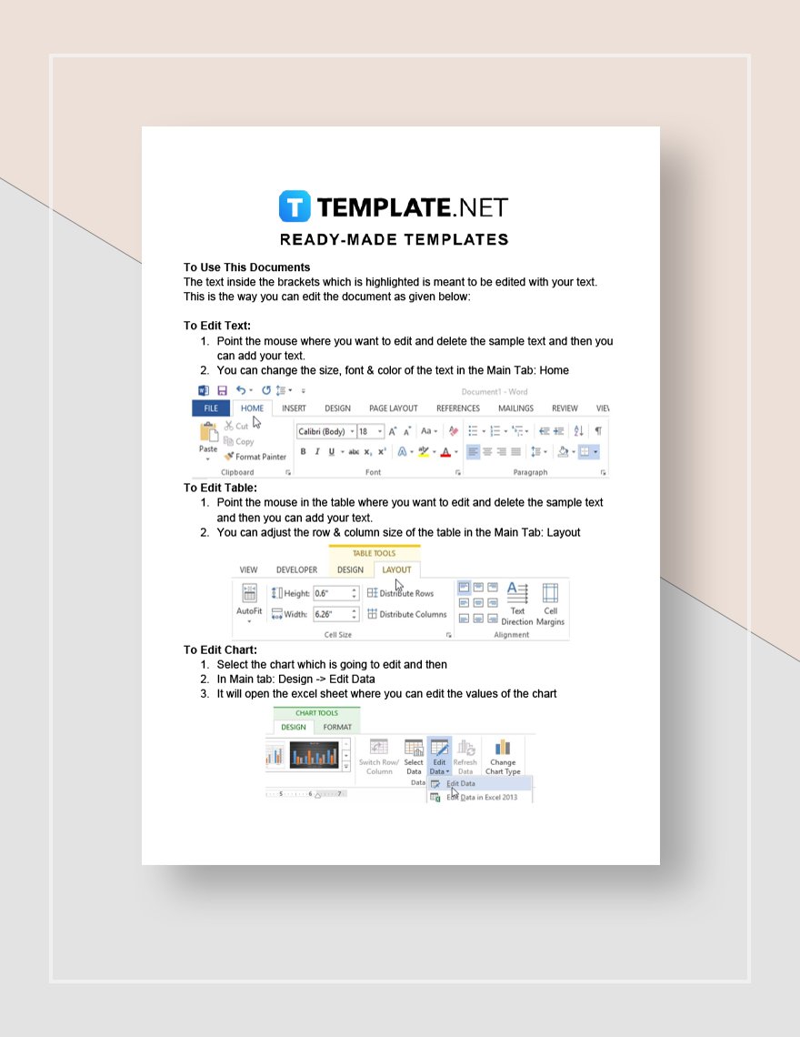 Email Marketing Report Template