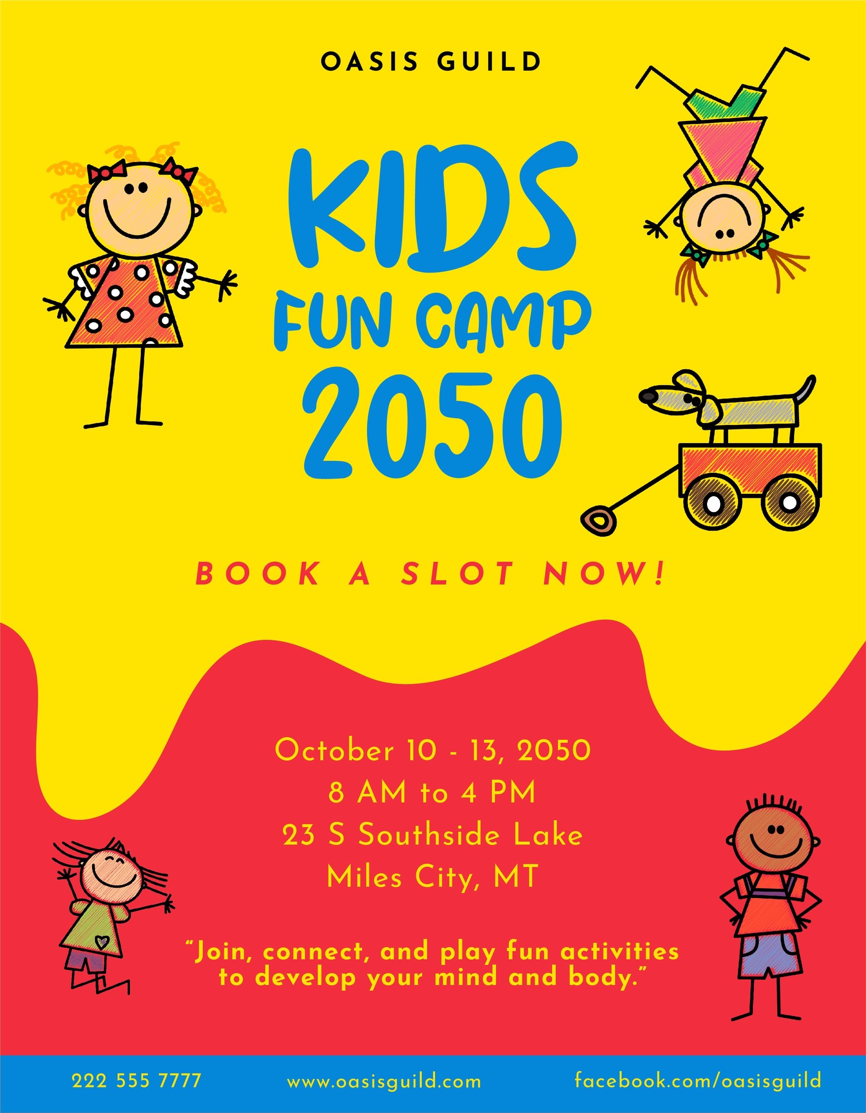 Kids Boot Camp Flyer