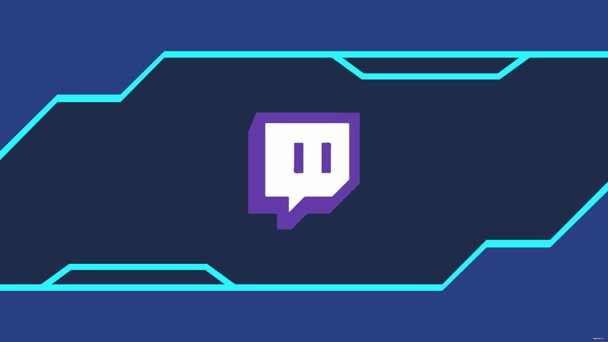 Twitch Gaming Background in Illustrator, EPS, SVG, JPG, PNG