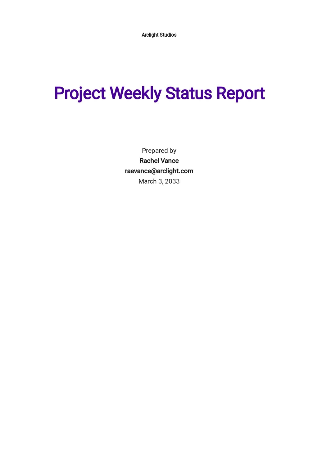 Project Weekly Status Report Template.jpe