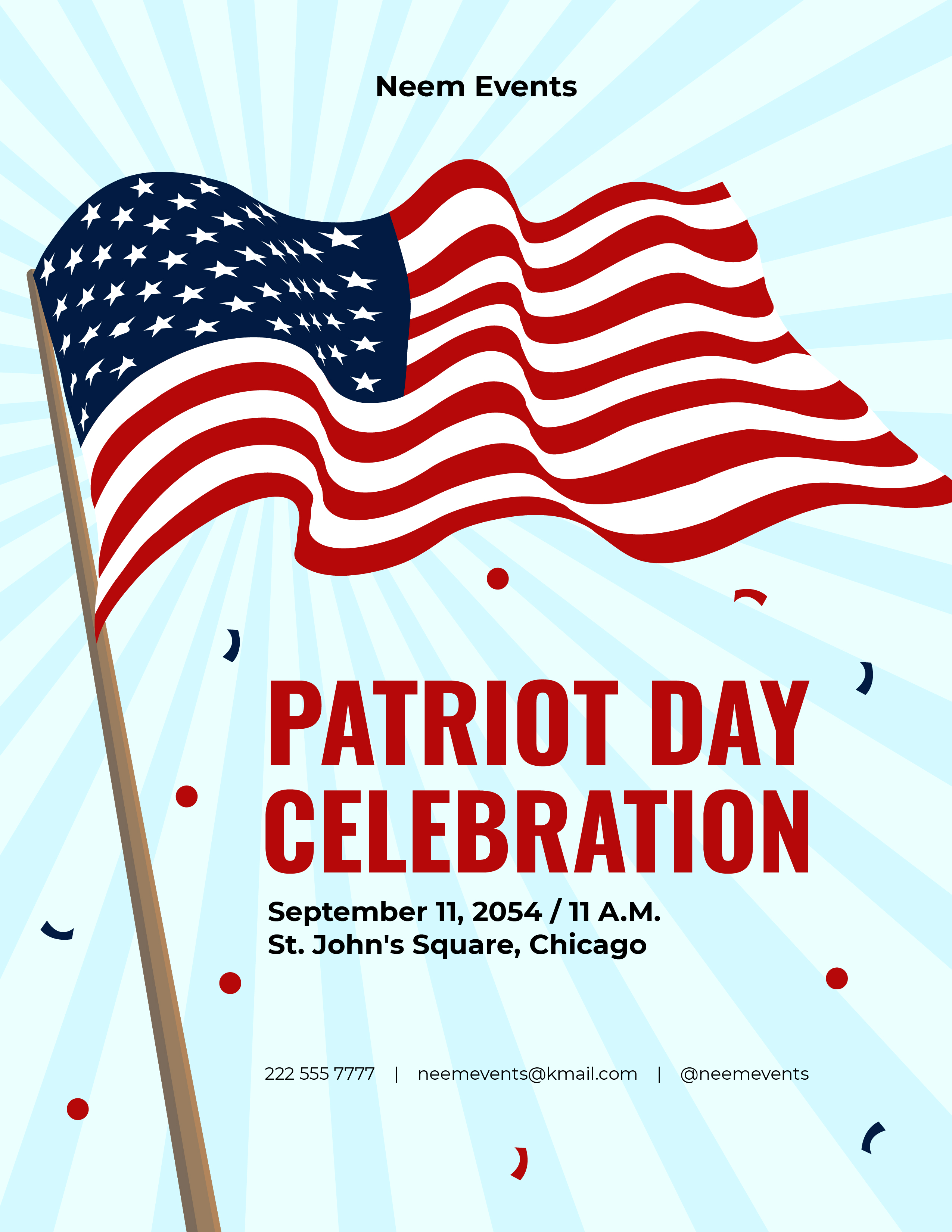 Free Patriot Day Sale Flyer Download in Word, Google Docs