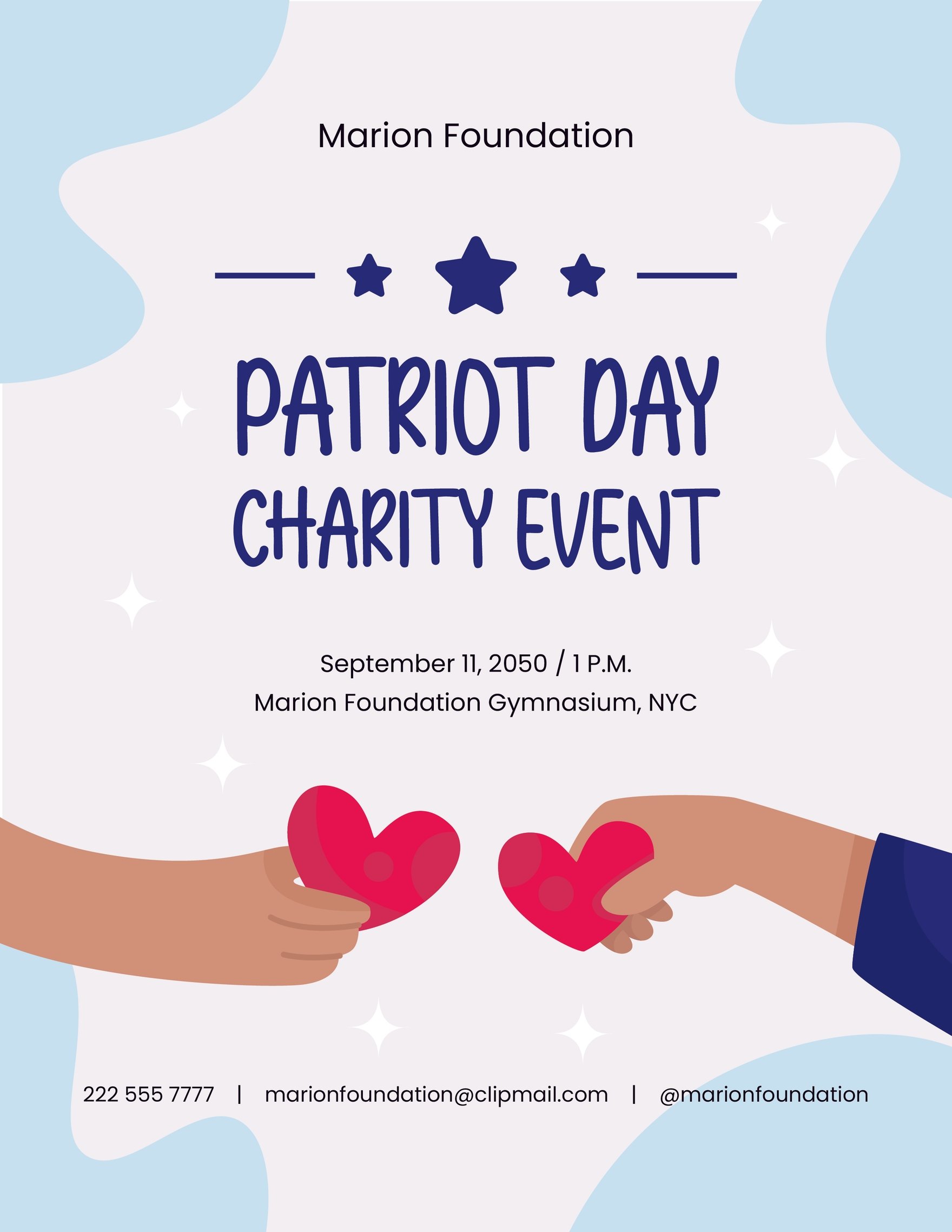 Patriot Day Charity Flyer