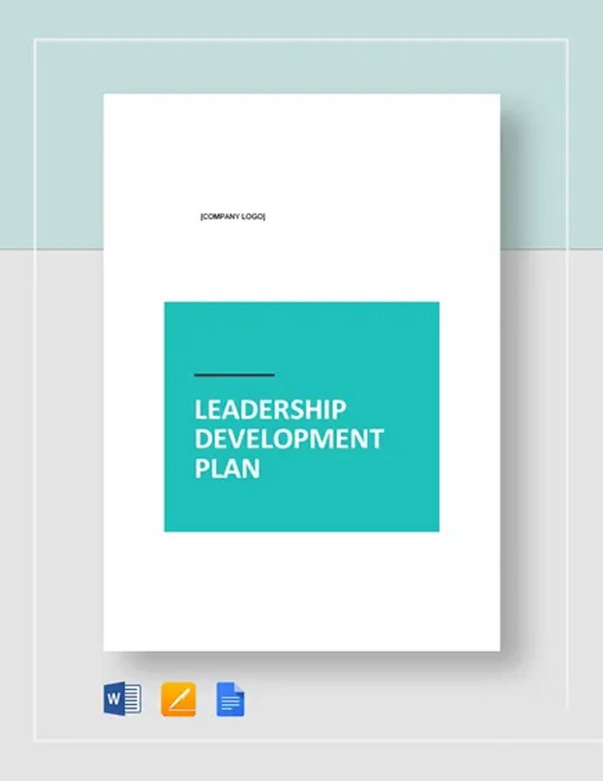Leadership Development Plan Template