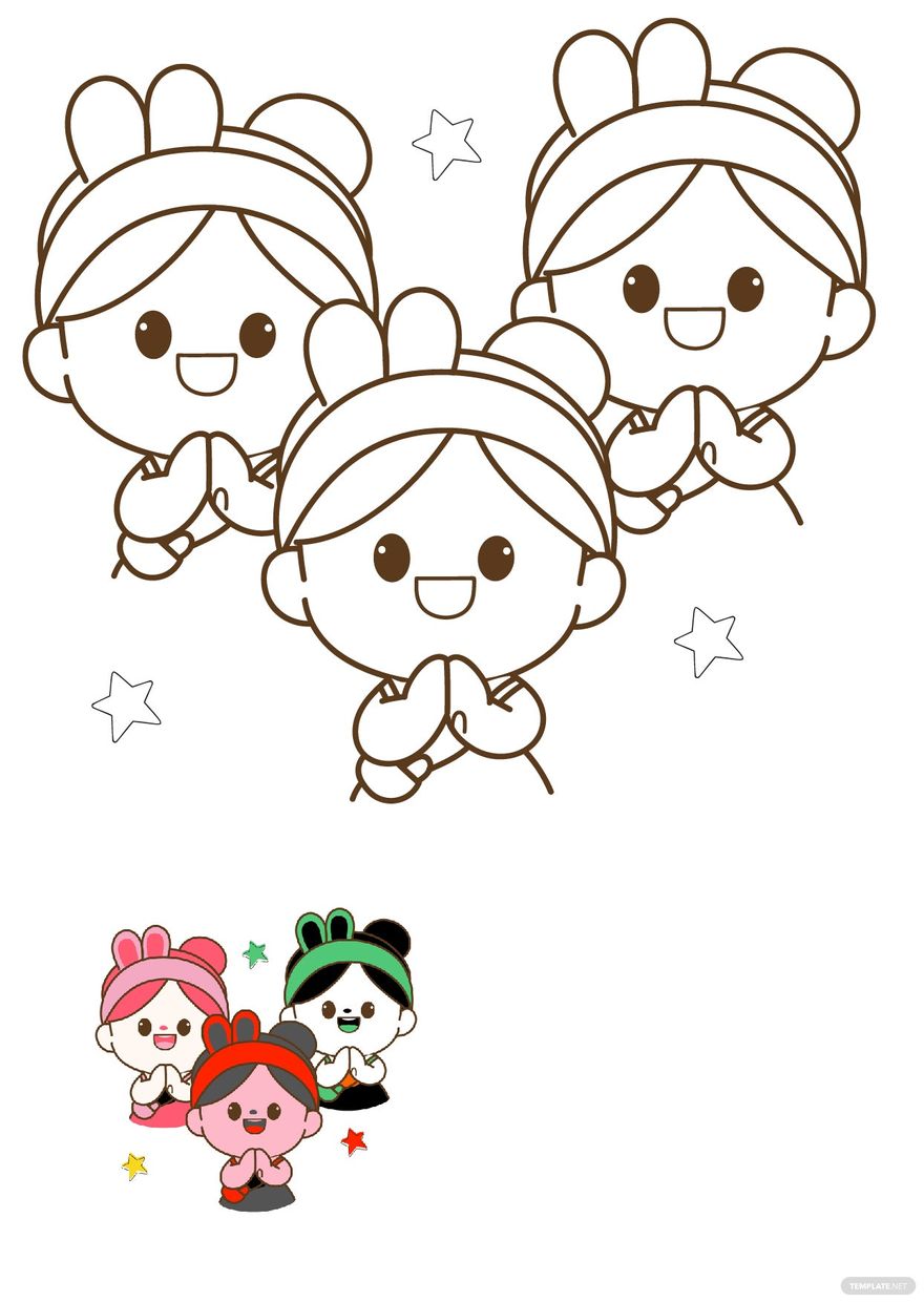 tsum tsum coloring pages free