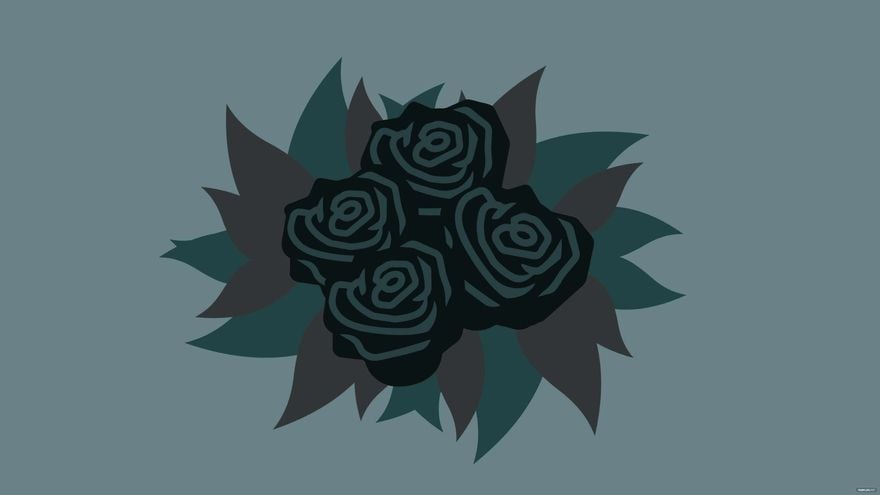 Dark Rose Background