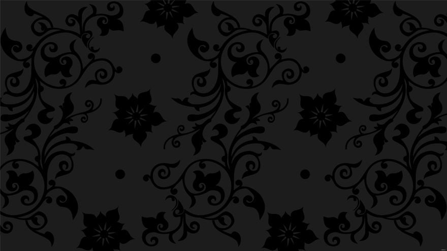 Free Dark Floral Background in Illustrator, EPS, SVG, JPG, PNG