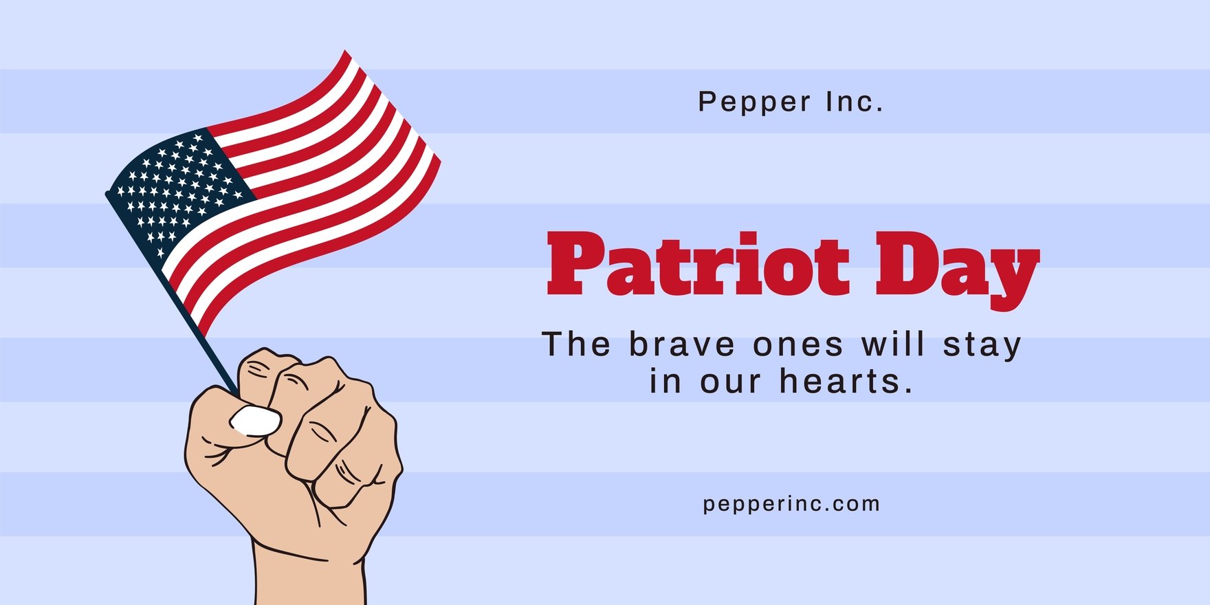 Patriot Day Banner With Usa Flag in Word, Google Docs, Illustrator, PSD, Apple Pages, Publisher