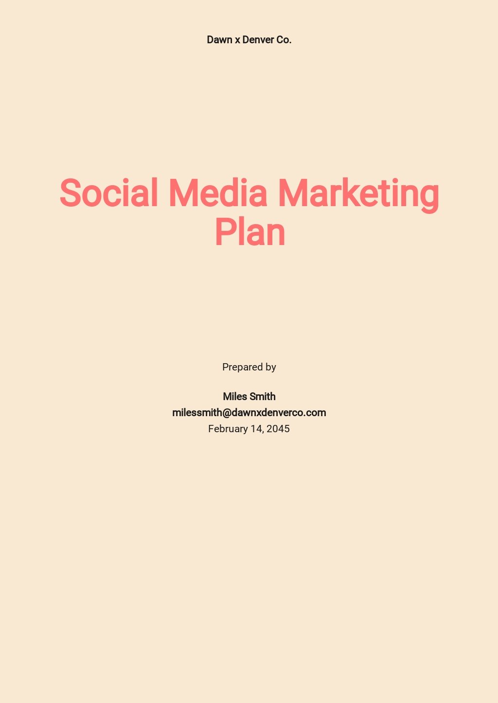 media business plan pdf