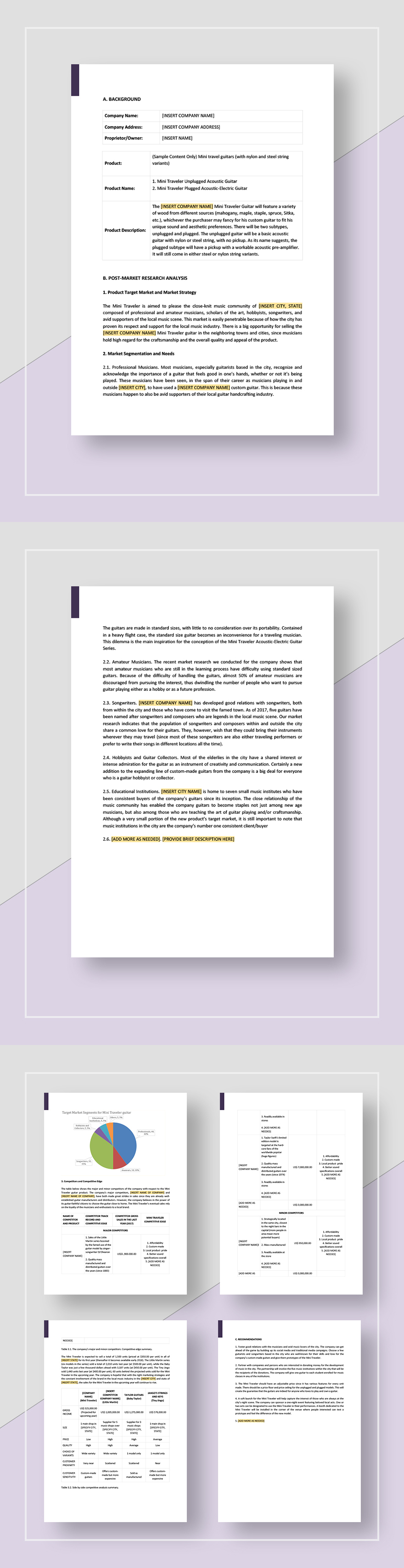 Free Sample Real Estate Market Analysis Template - Google Docs, Word ...