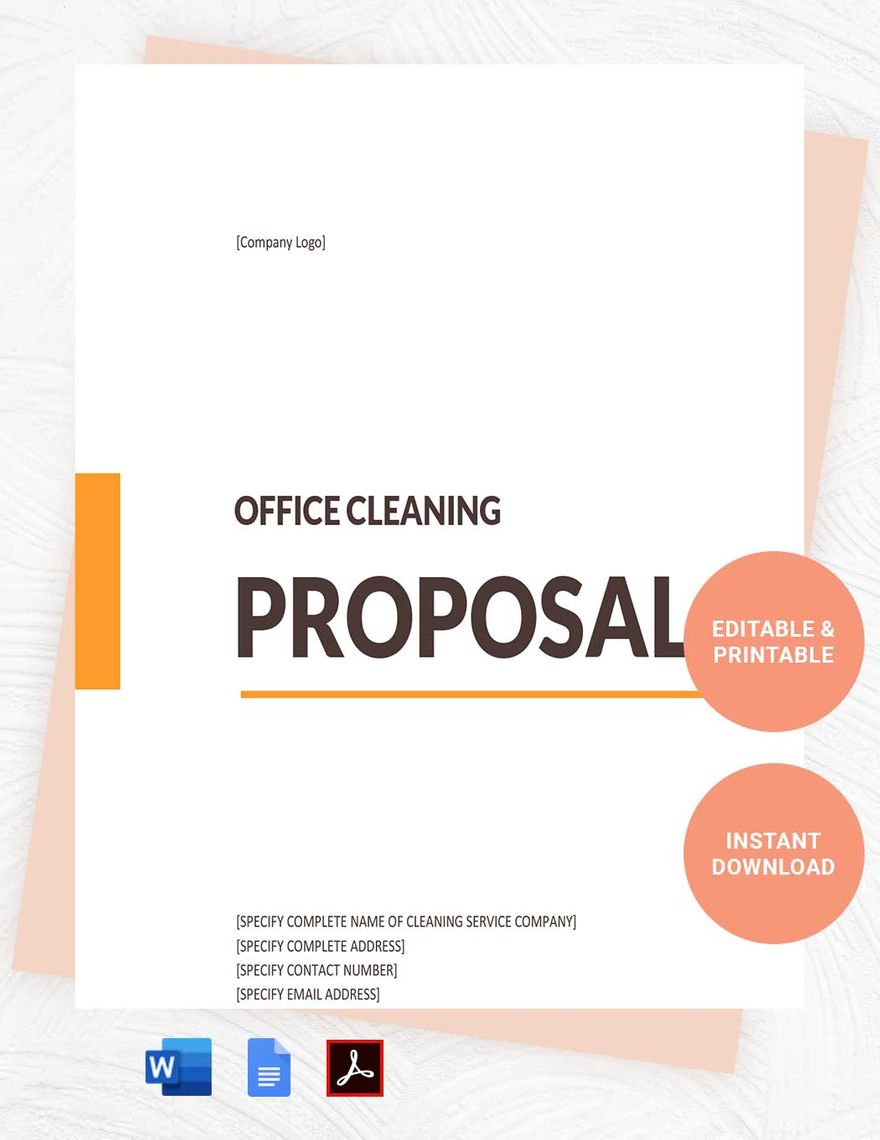 Office Cleaning Proposal Template Astra edu pl Office Cleaning Proposal Template Astra edu pl