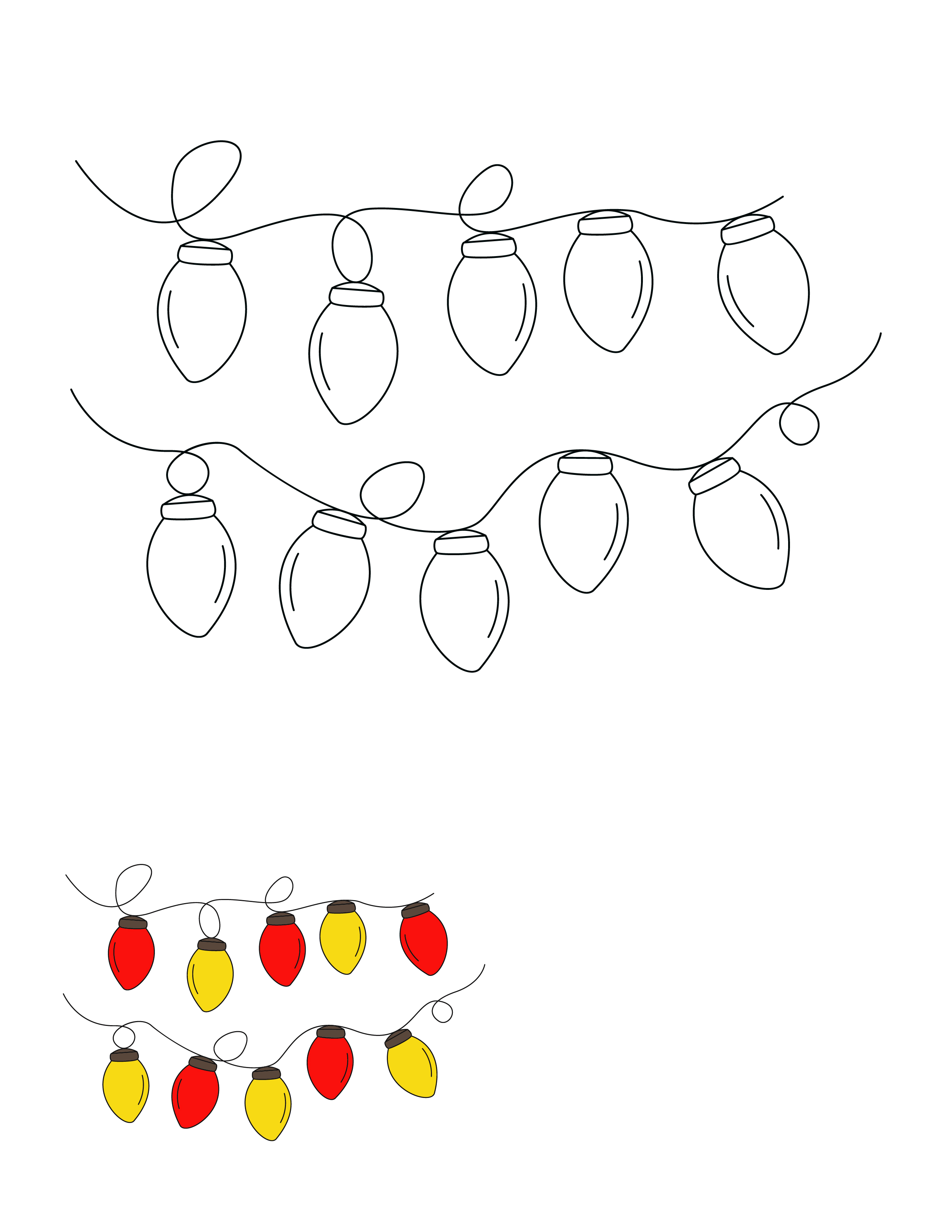 FREE Christmas Light Template Download in Word, Google Docs, PDF, Illustrator,