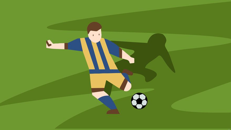 Football Player Background in SVG, Illustrator, JPG, EPS, PNG - Download