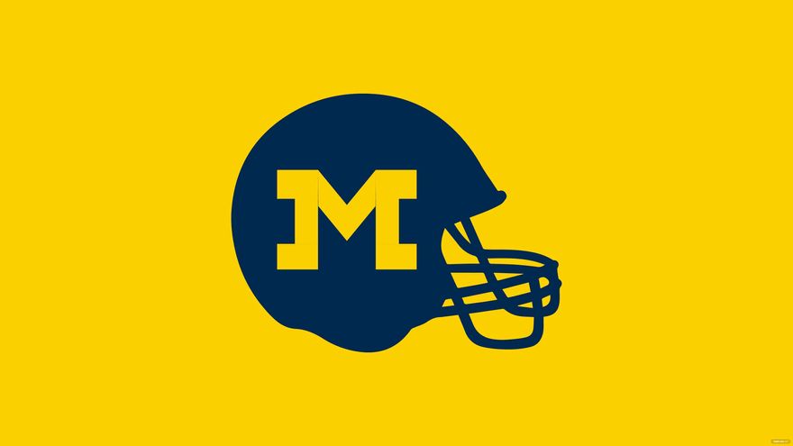 Michigan Football Background in SVG, Illustrator, EPS, JPG, PNG - Download | Template.net