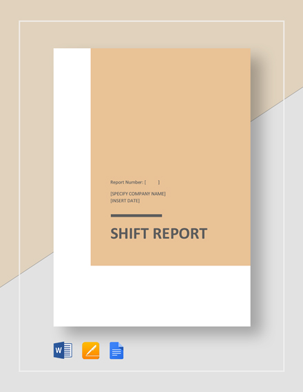 shift report
