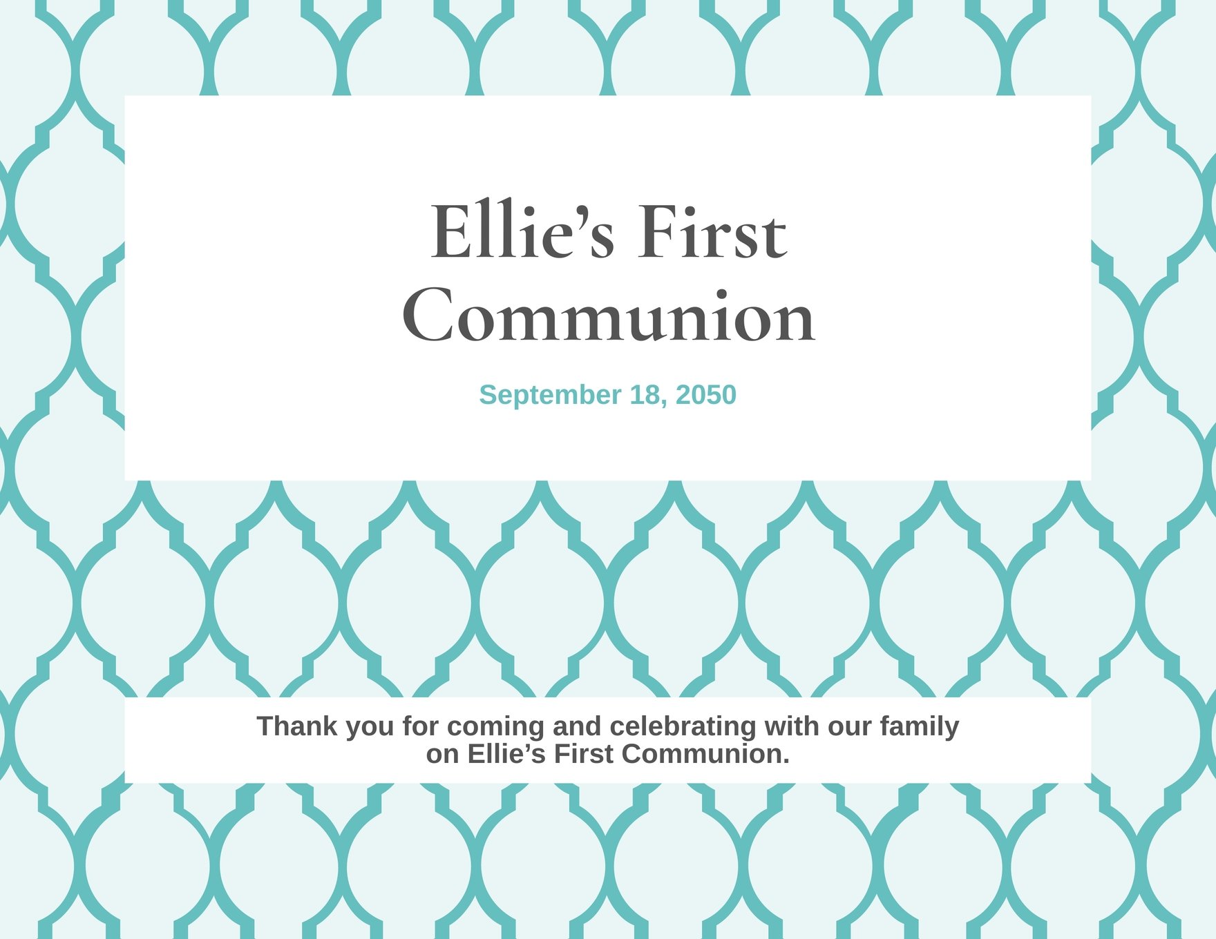 First Communion Candy Bar Wrapper Template