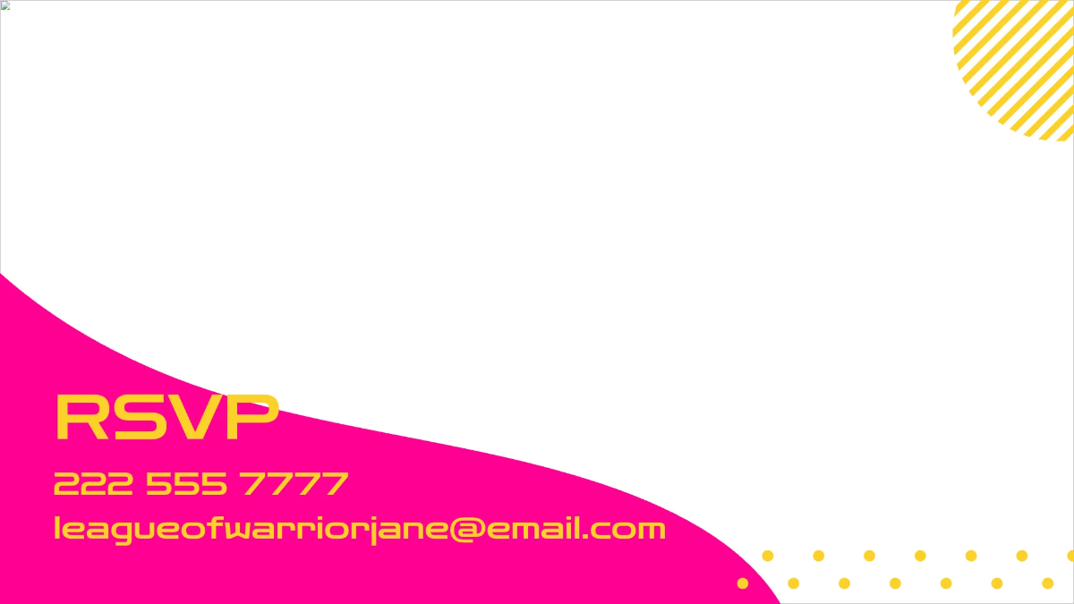 Free Game Invitation Video Template to Edit Online