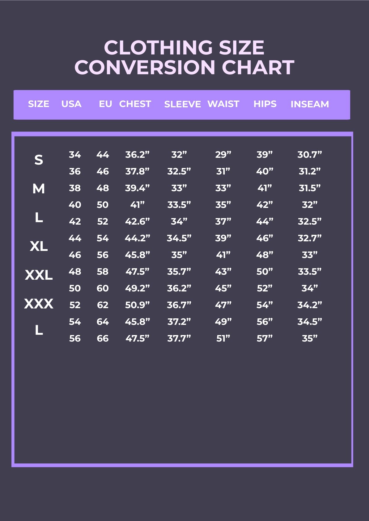 FREE Clothing Template - Download in Word, Google Docs, Excel, PDF ...
