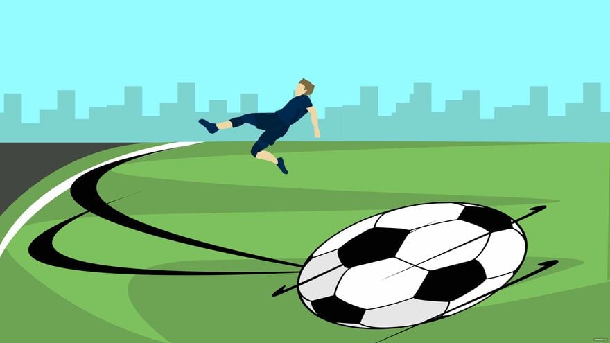 Animated Football Background Template