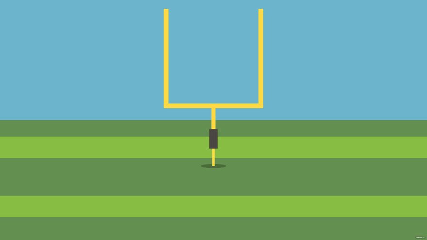 Free Football Goal Post Background in Illustrator, EPS, SVG, JPG, PNG