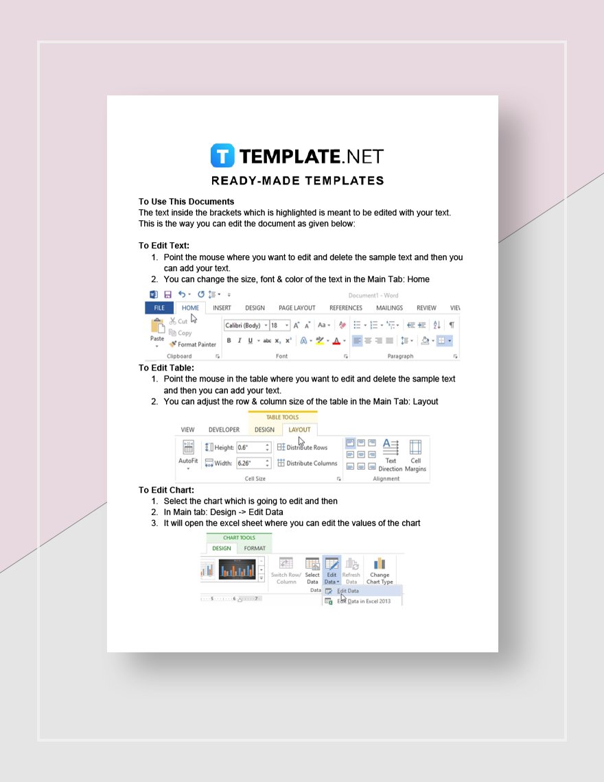 Product Analysis Report Template