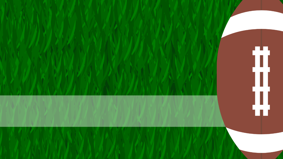 Football Grass Background Template