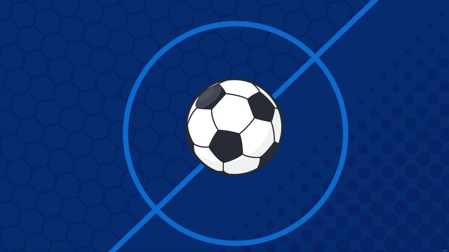 Blue Football Background in Illustrator, EPS, SVG, JPG, PNG