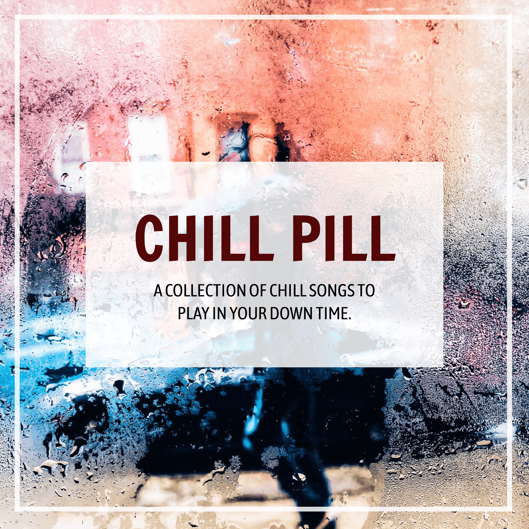 Free Chill Playlist Cover Template