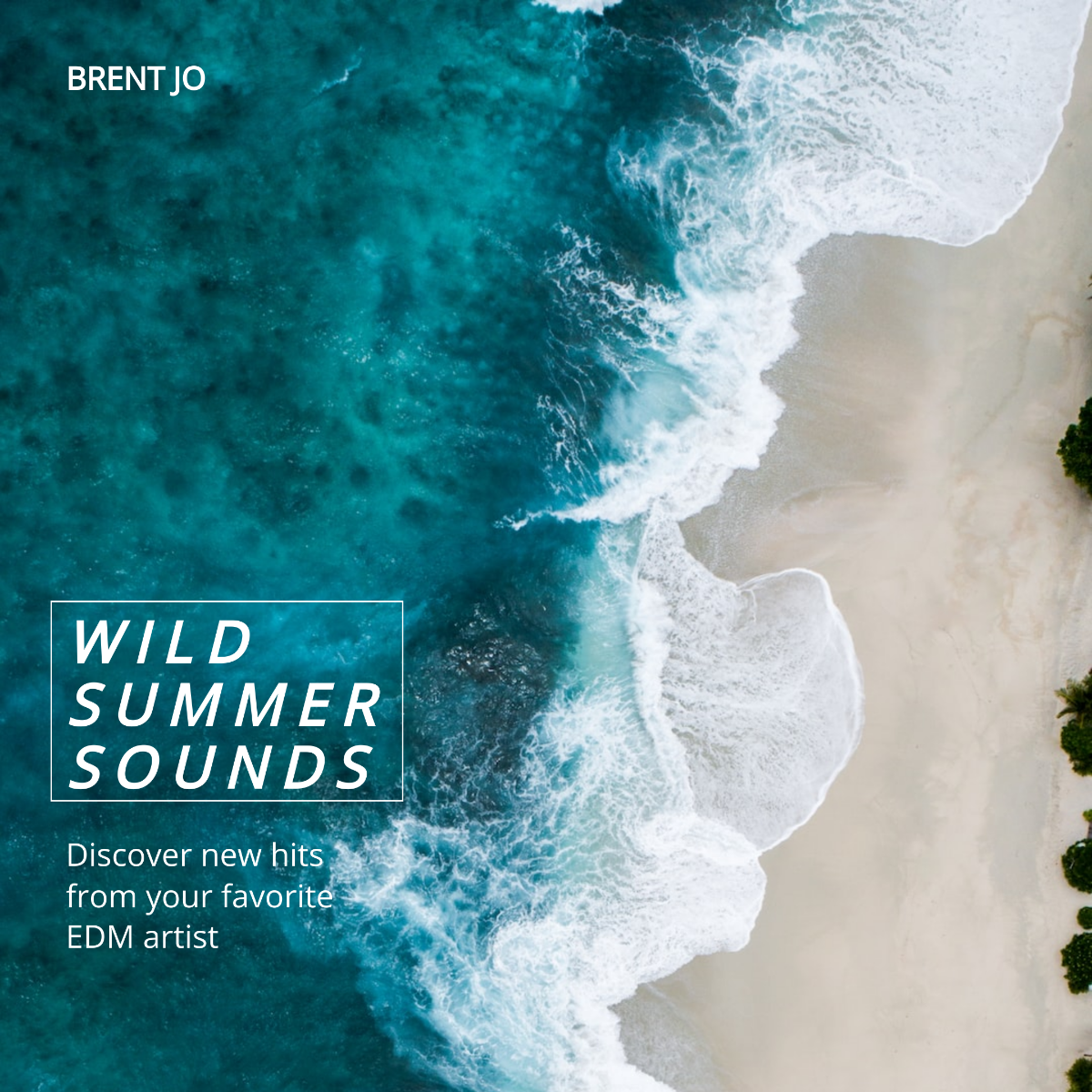 Summer Playlist Cover Template