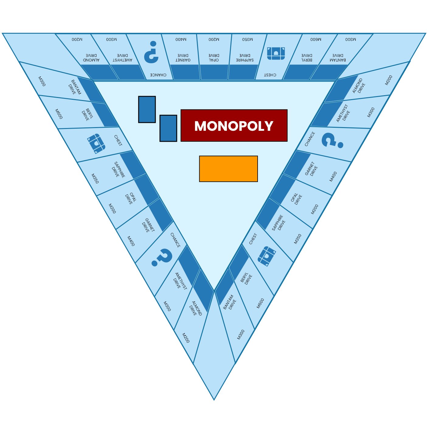 Free Triangle Monopoly Template in PDF, Illustrator, PSD, SVG
