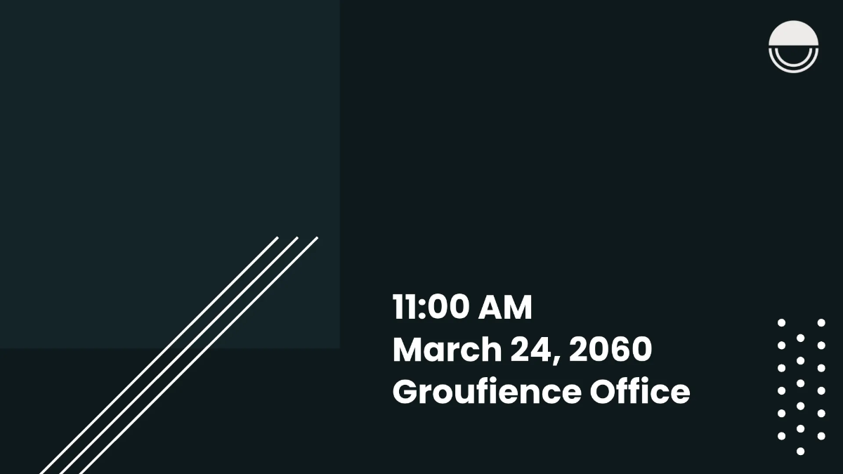 Free Team Meeting Invitation Video Template to Edit Online