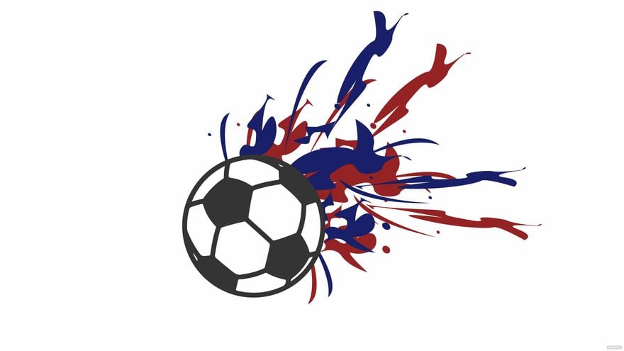 Abstract Football Background Template
